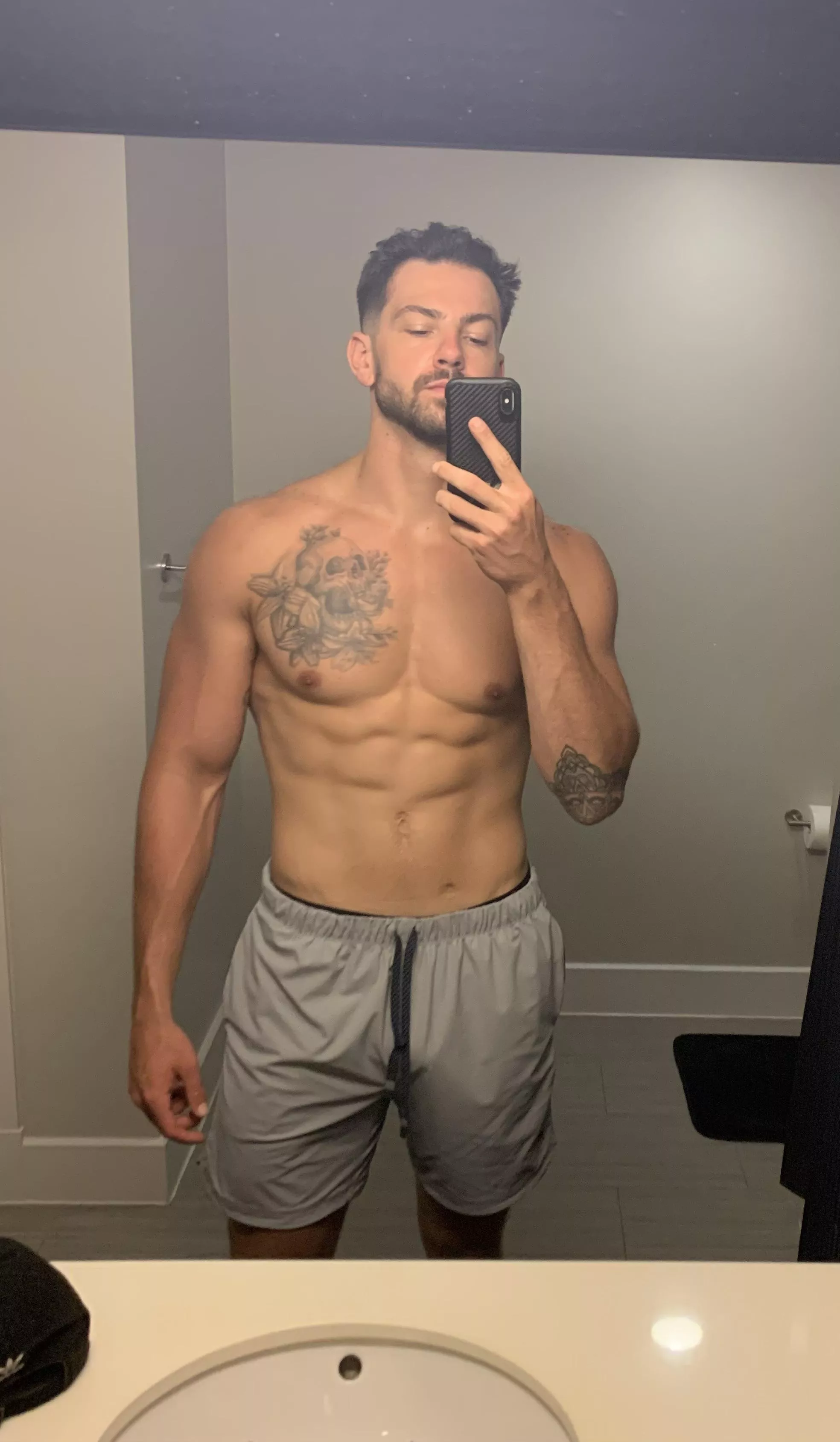 Raise your hand if you think I should stop teasing and drop the shorts.