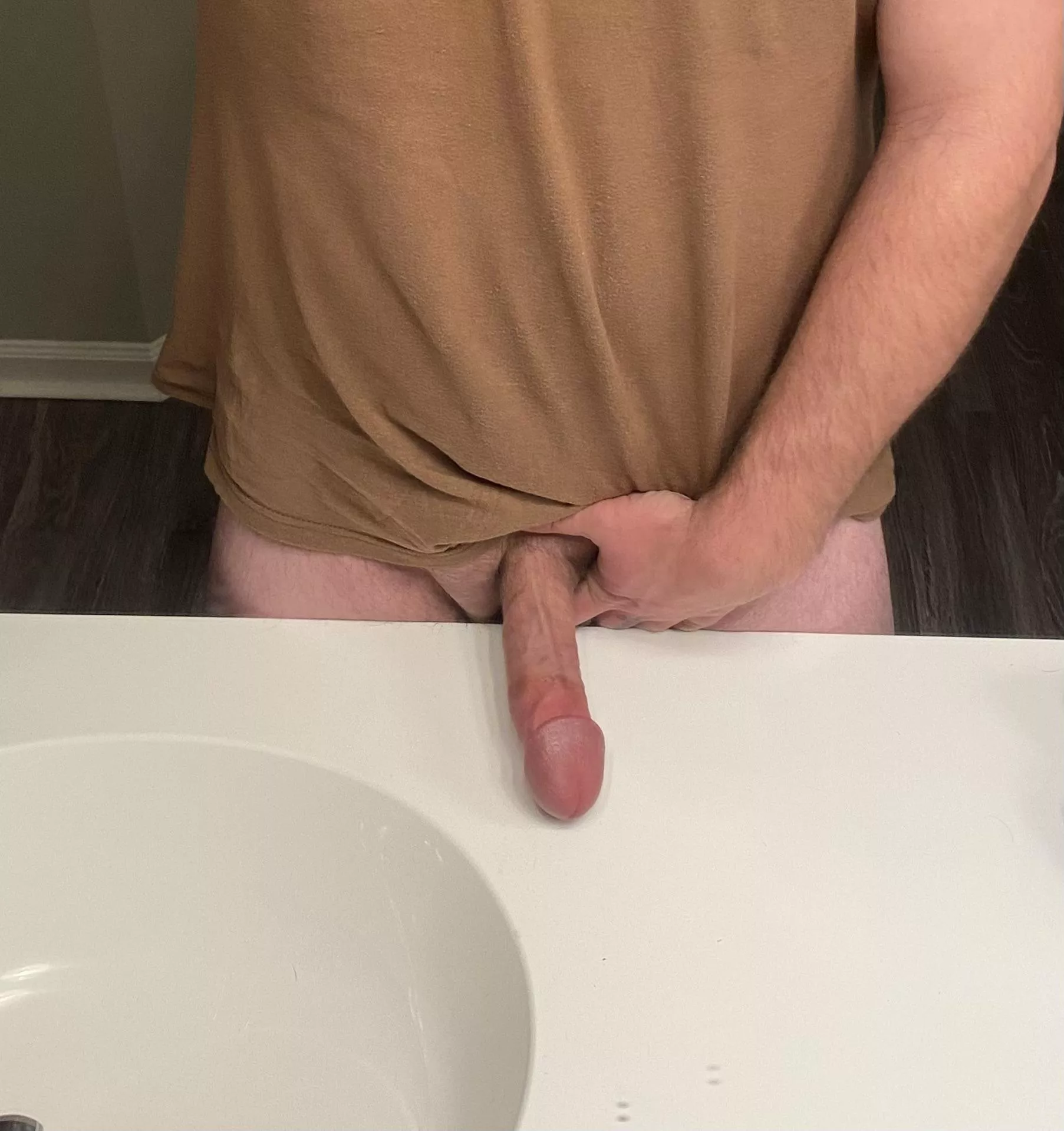 Soon as i get home from base, my cock comes out