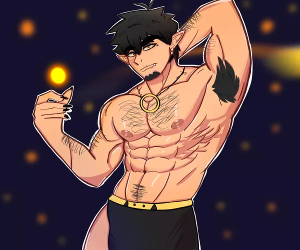 Space God Oc (Art by Me!)