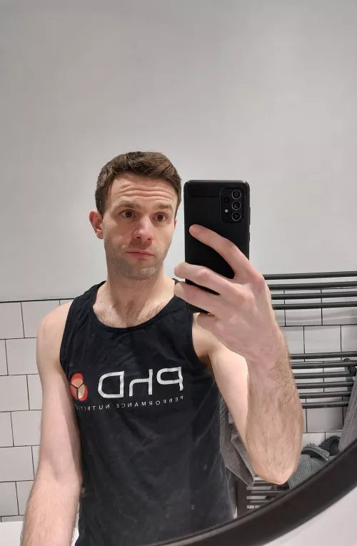 Stubble trimmed, feeling much more fresh!