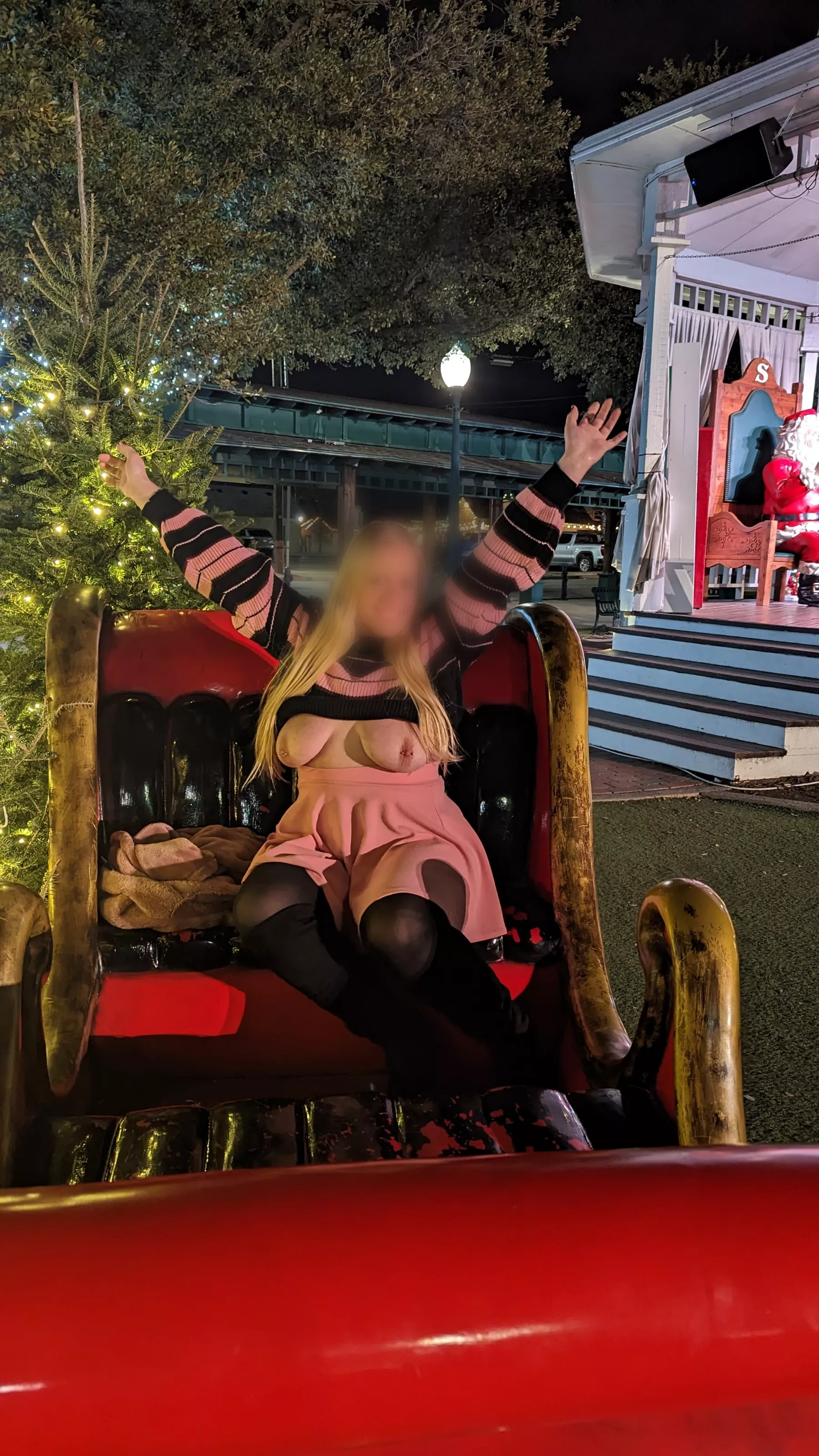 This is why Santa keeps asking if I'll sit on his lap