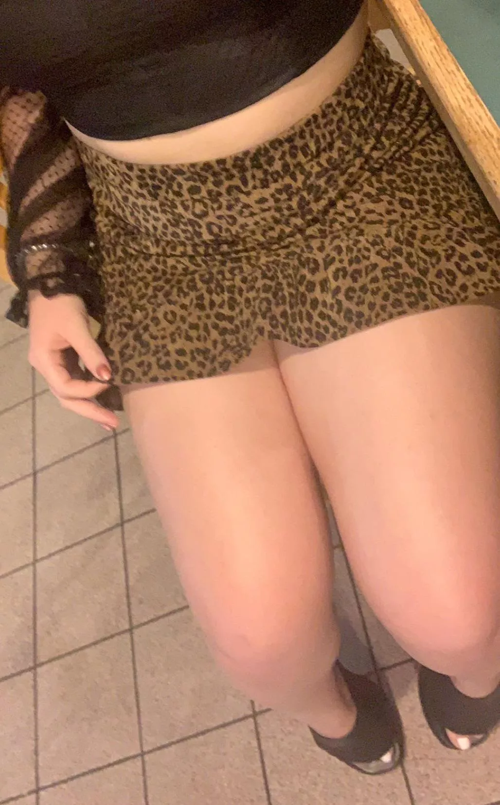 Very shy but love attention… do you like my skirt?