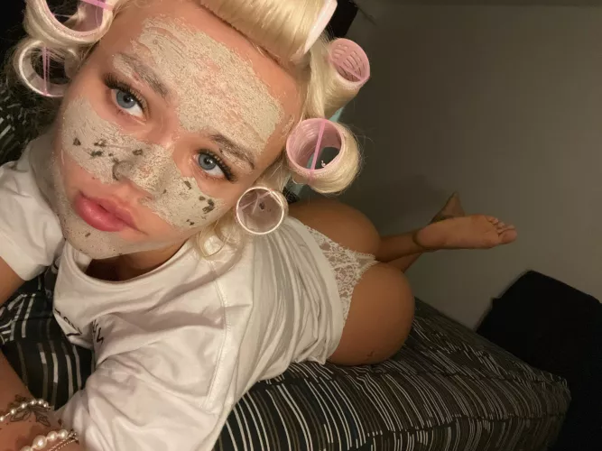 Wanna lick my toes or ass first? [OC]