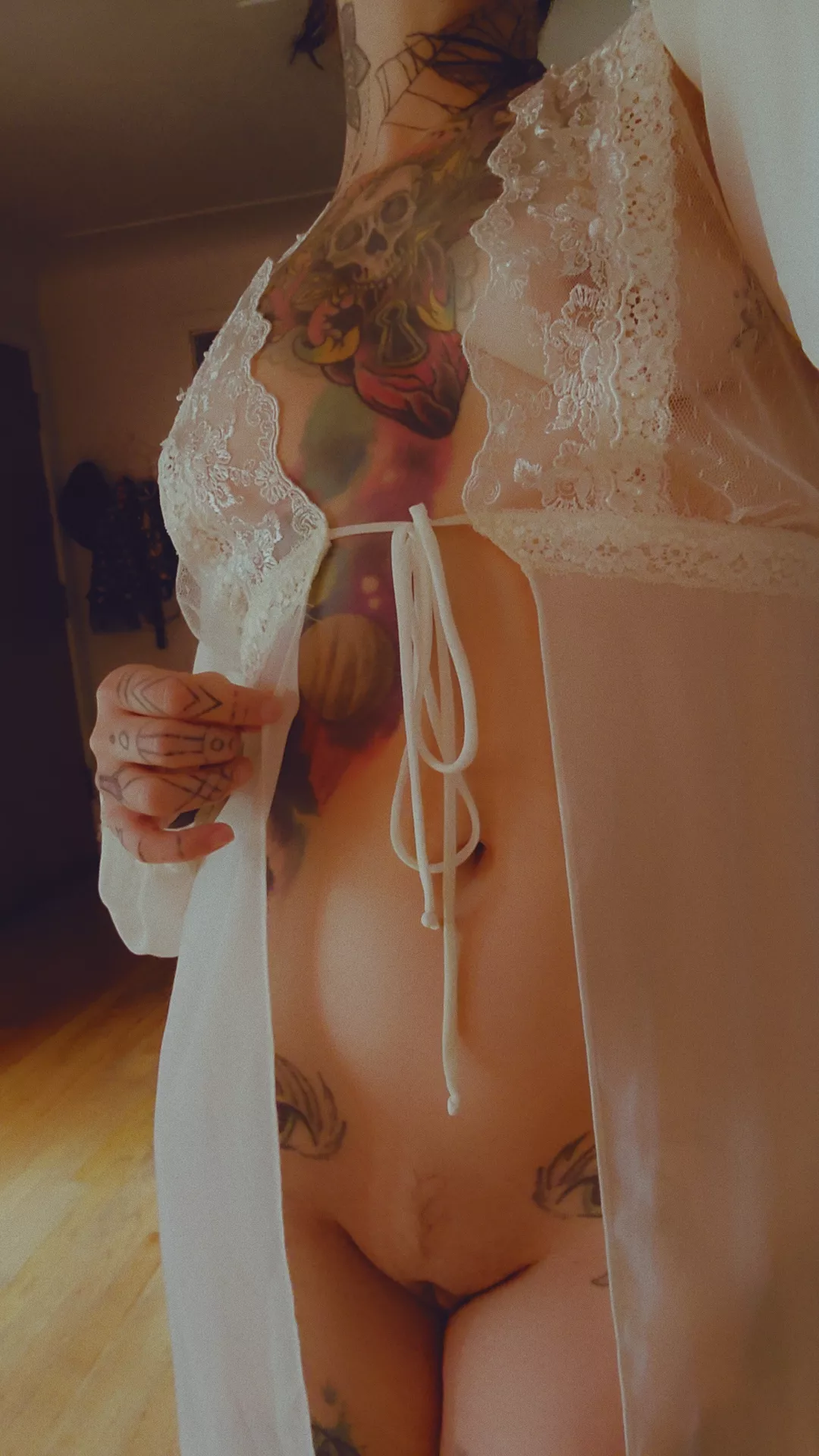 We have yard work being done by about 6 guys right now and I'm walking around like this