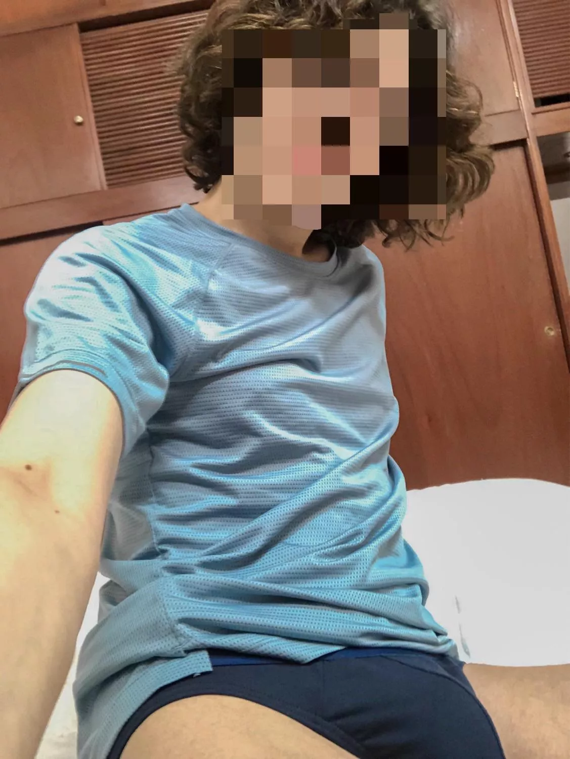 Would you help me take my underwear off at the locker room?