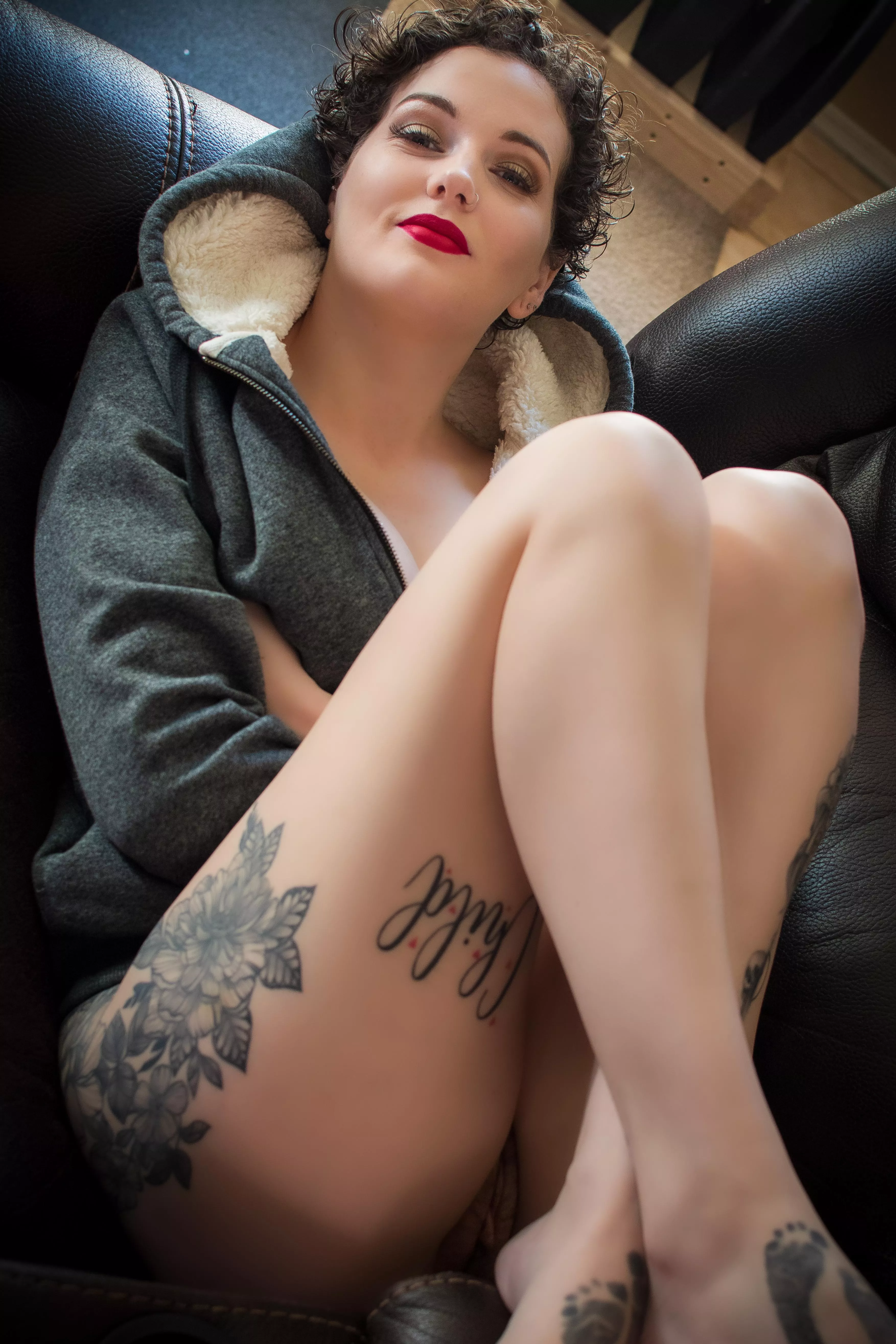 You're here for the legs not the title