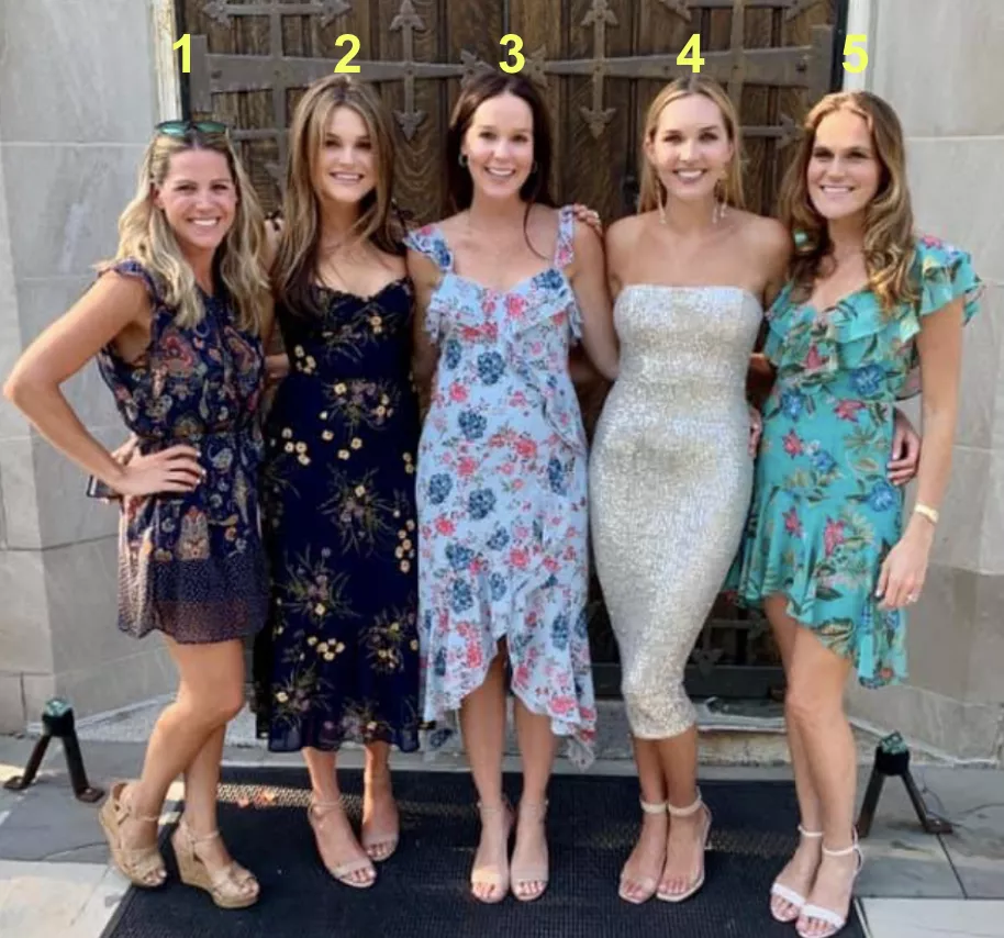 [5] Which one are you picking to see in a bikini next? Numbers listed above each.