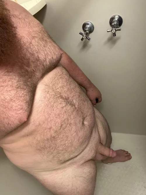 Any one want to scrub daddy’s back