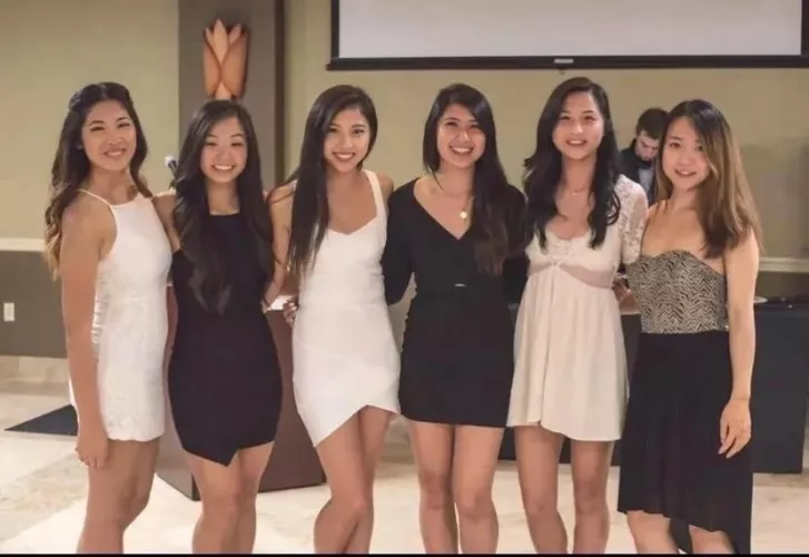 Asian sorority girls