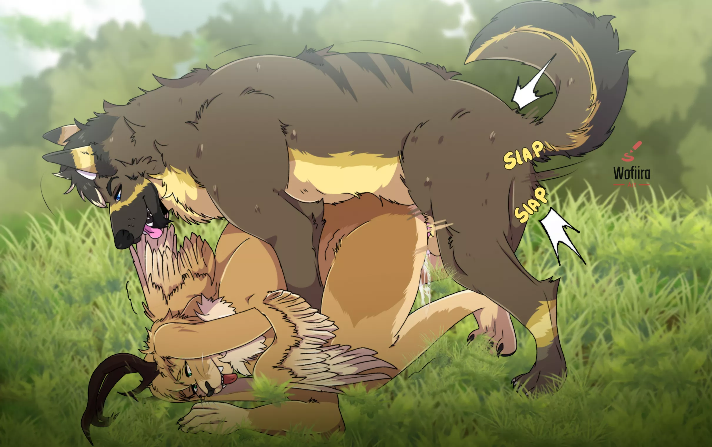 Beast finds his target (Wofiira)