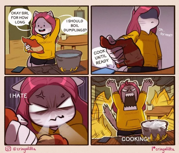 Culinary pleasure (art by me)