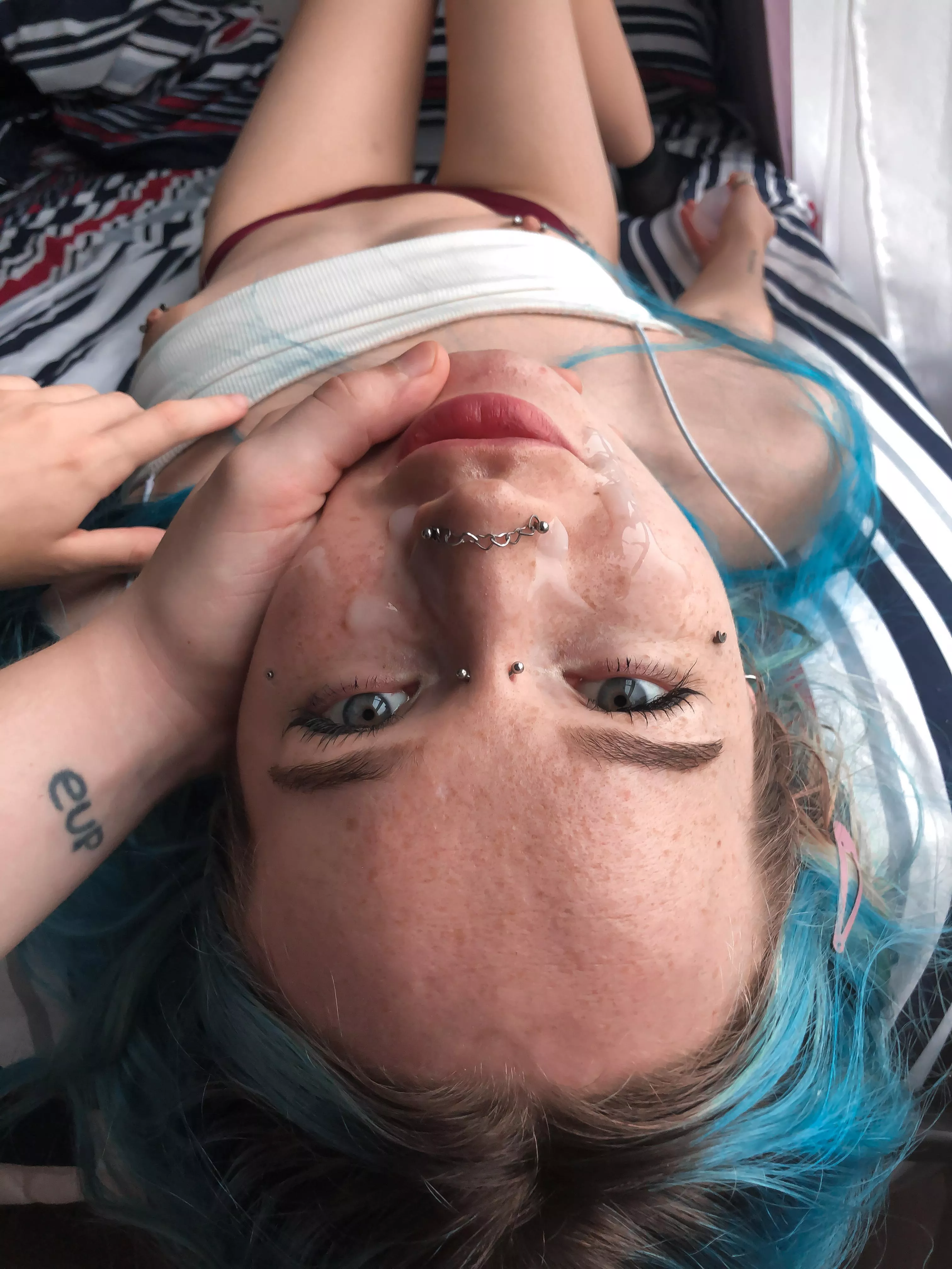 Drip drip drip, squirrels on my face.