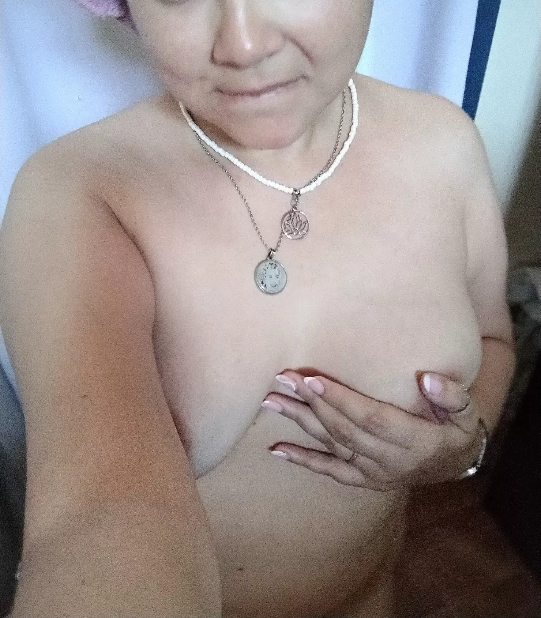 I want your hands on my tits