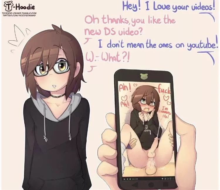 I’d love to be recognized irl by my nudes >_<~