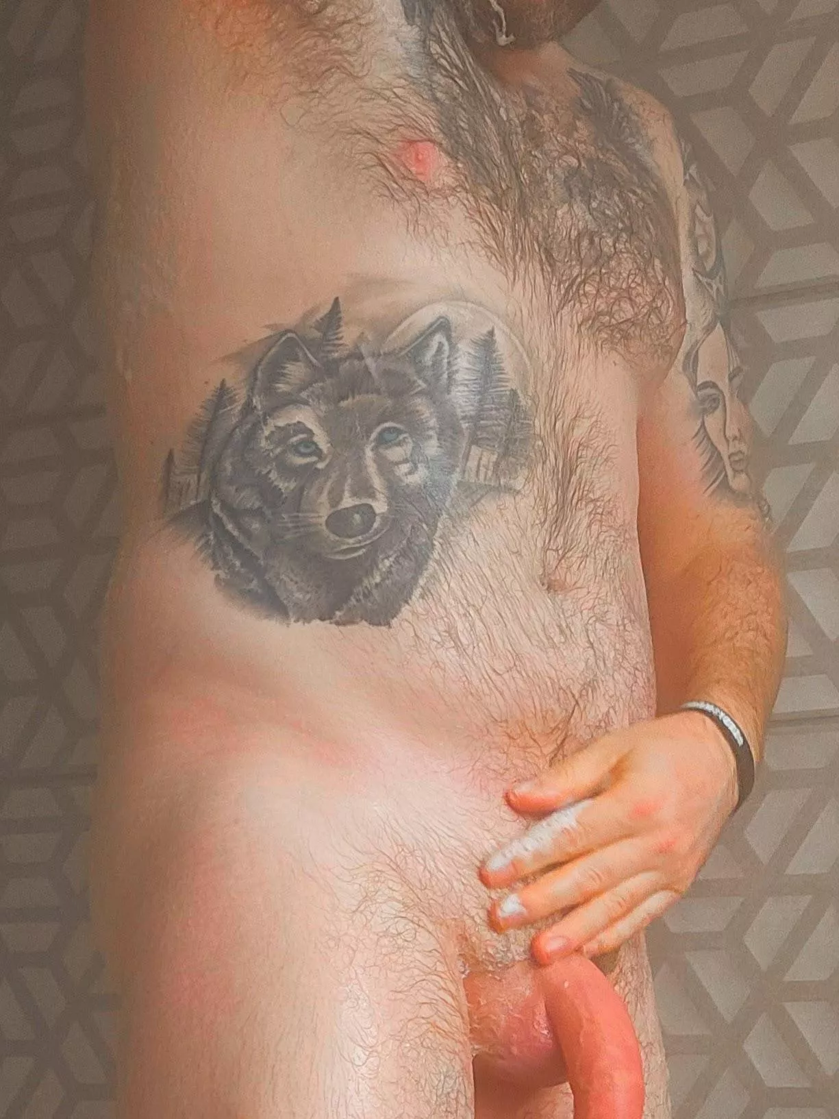 Is there a better sight than a wet glistening dick? I'm waiting. [37]