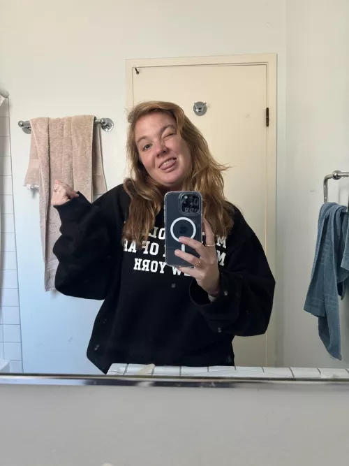 Leaving for a camping trip 💖🏔️gotta stay cozy for the drive 🥰