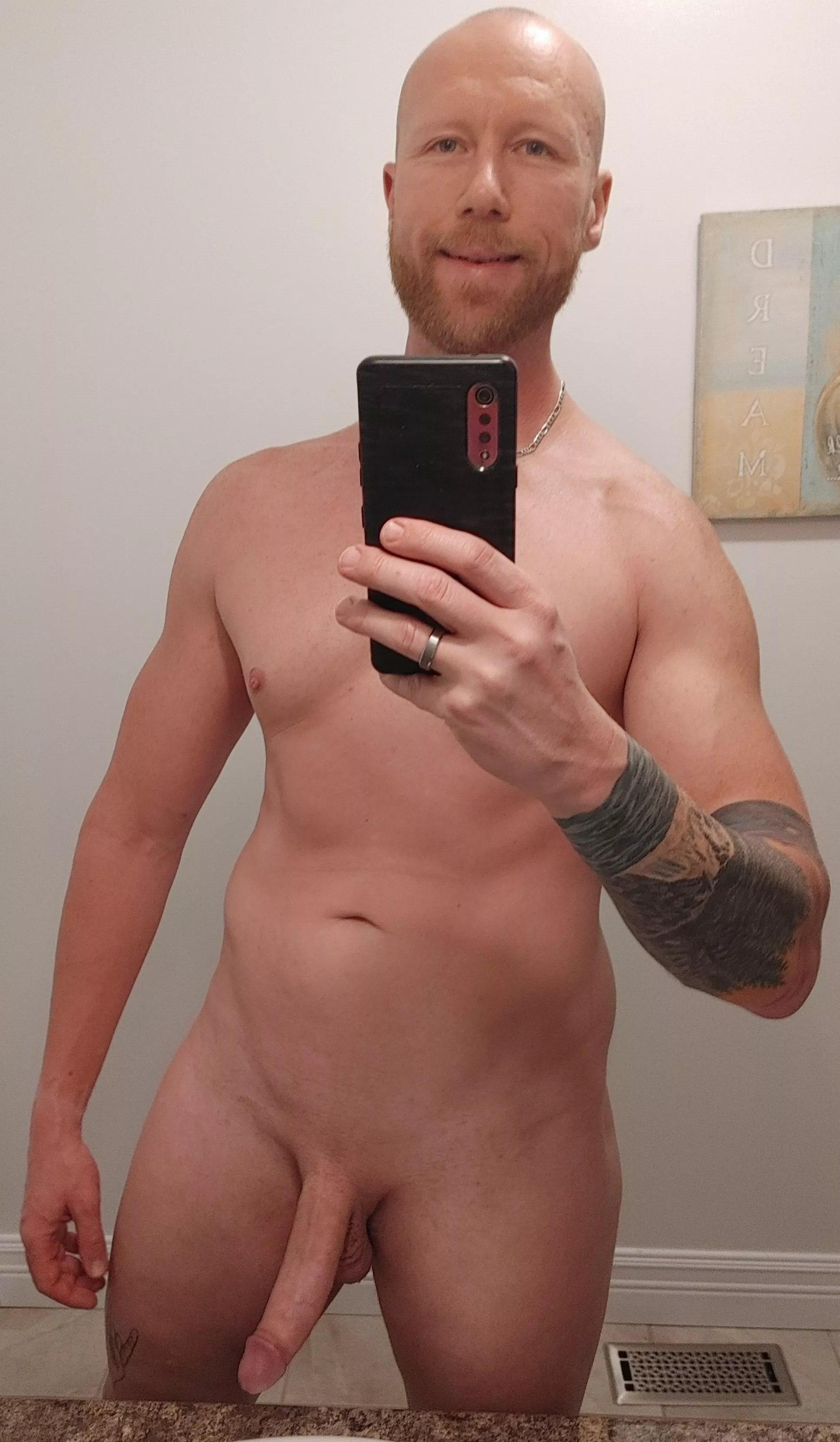 Like my tattoo or my cock?