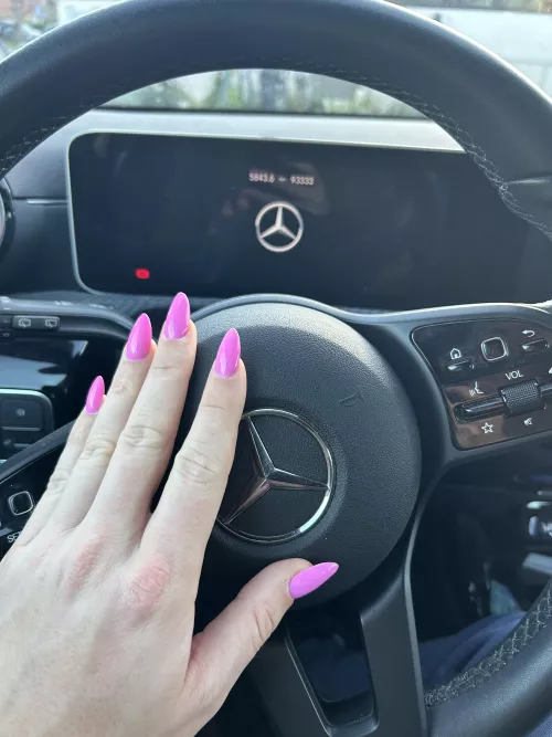 Mercedes and nails