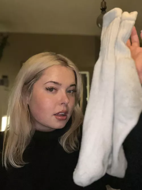 Mommy’s sweaty socks make you so weak. Don’t they?