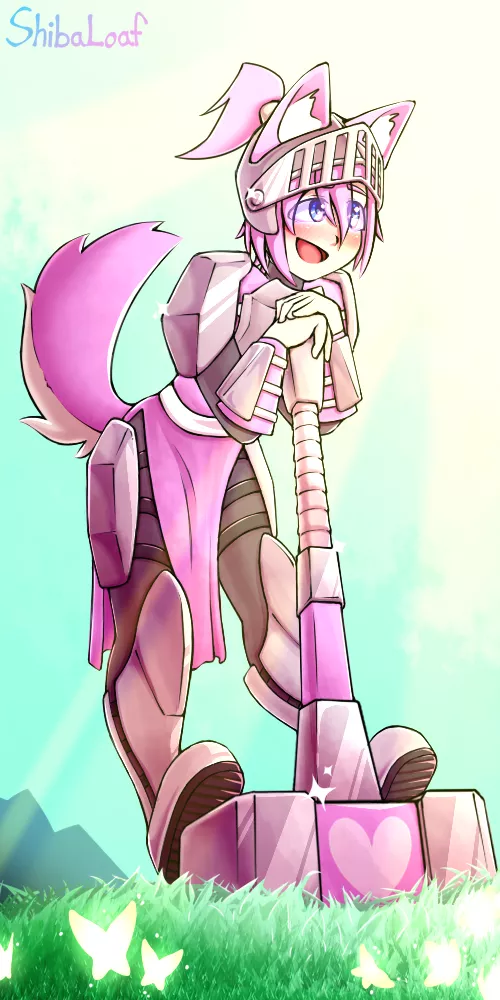 My character, Gallant, the Knight of Love!