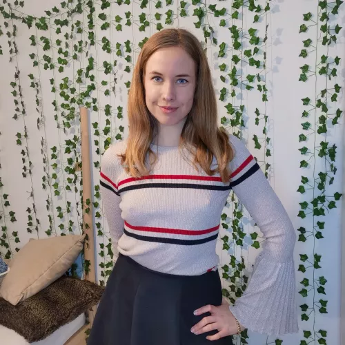 My face is like: hope you've been a good boy! [F]