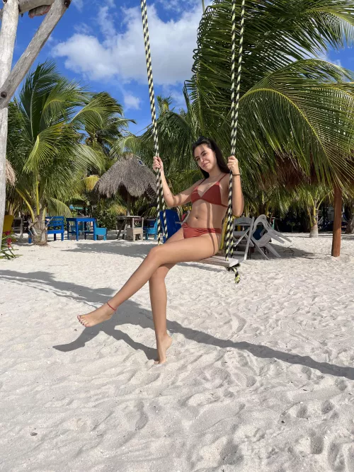 My step sister has incredible legs…omg