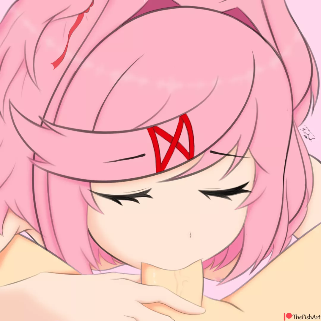 Natsuki has an appetite