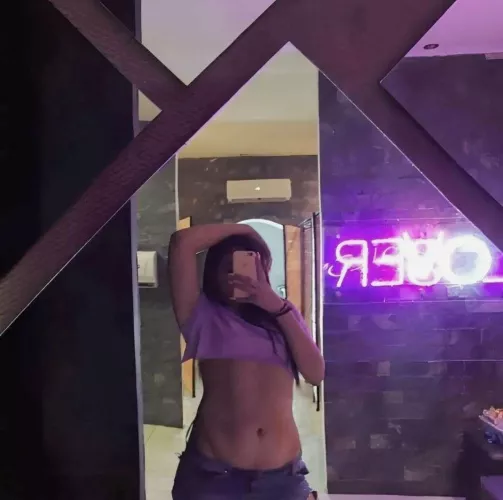 What do you think about my mexican friend and her outfit? PD: She was at a night club (antros in Mexico)