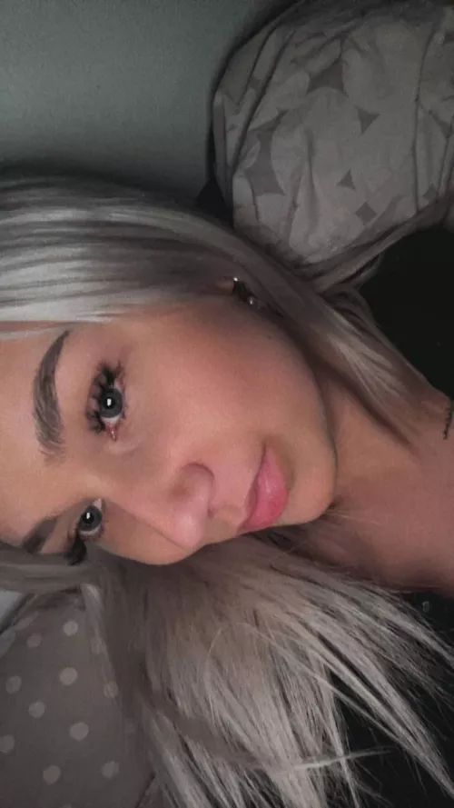 Would you sleep with a blonde slut that looks like me?