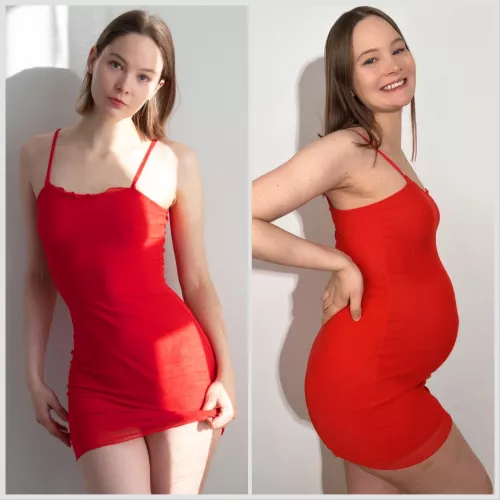 Would you take me on a date before pregnancy or 35 weeks pregnant?