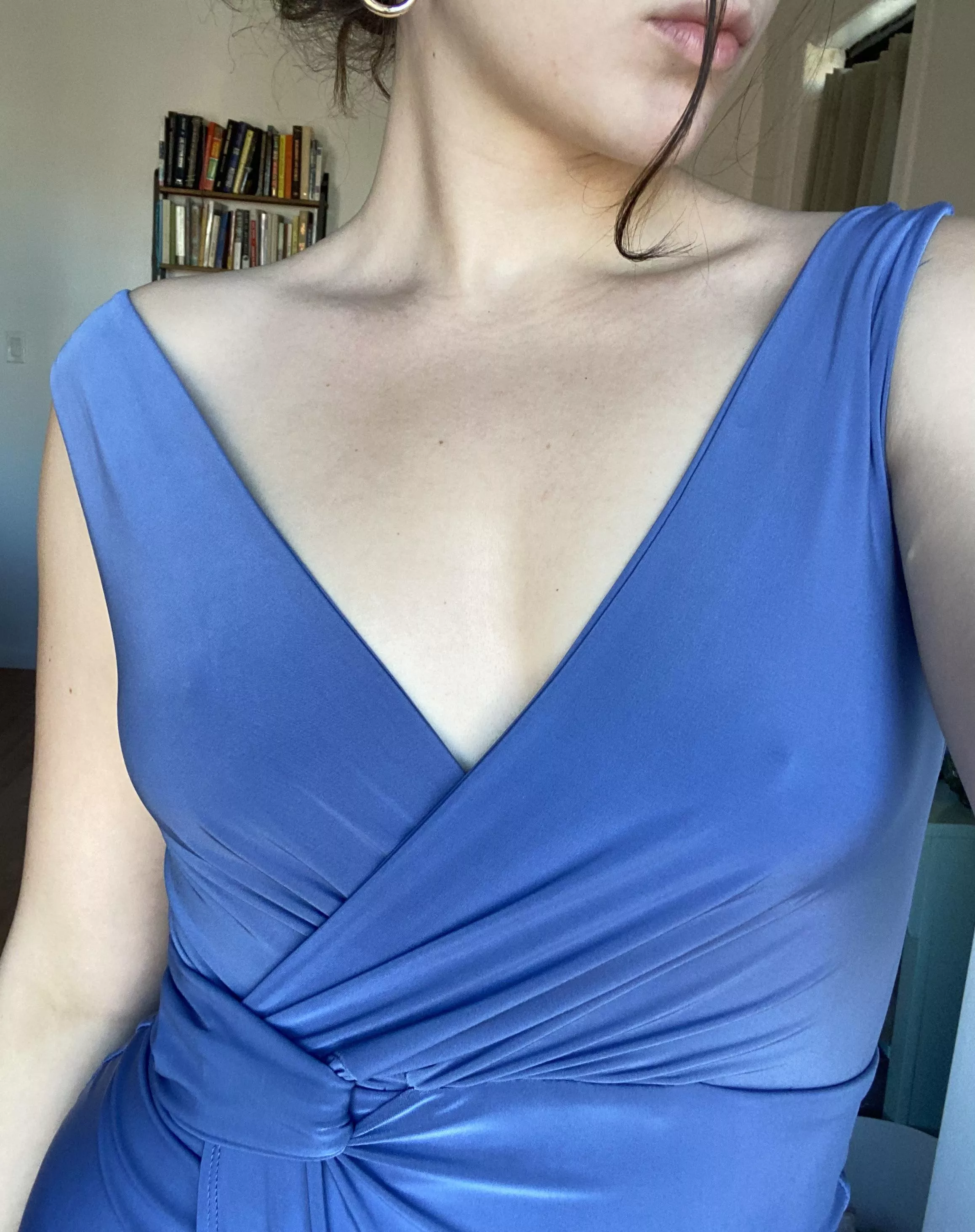 You’ll never find this girl hiding her pokies with a bra