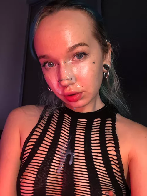 Your dick is a gun, my face is a bag.