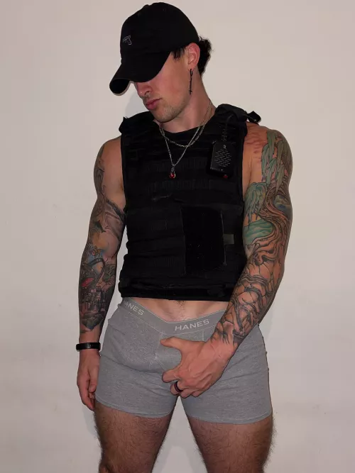 You’re not gonna resist, are you?