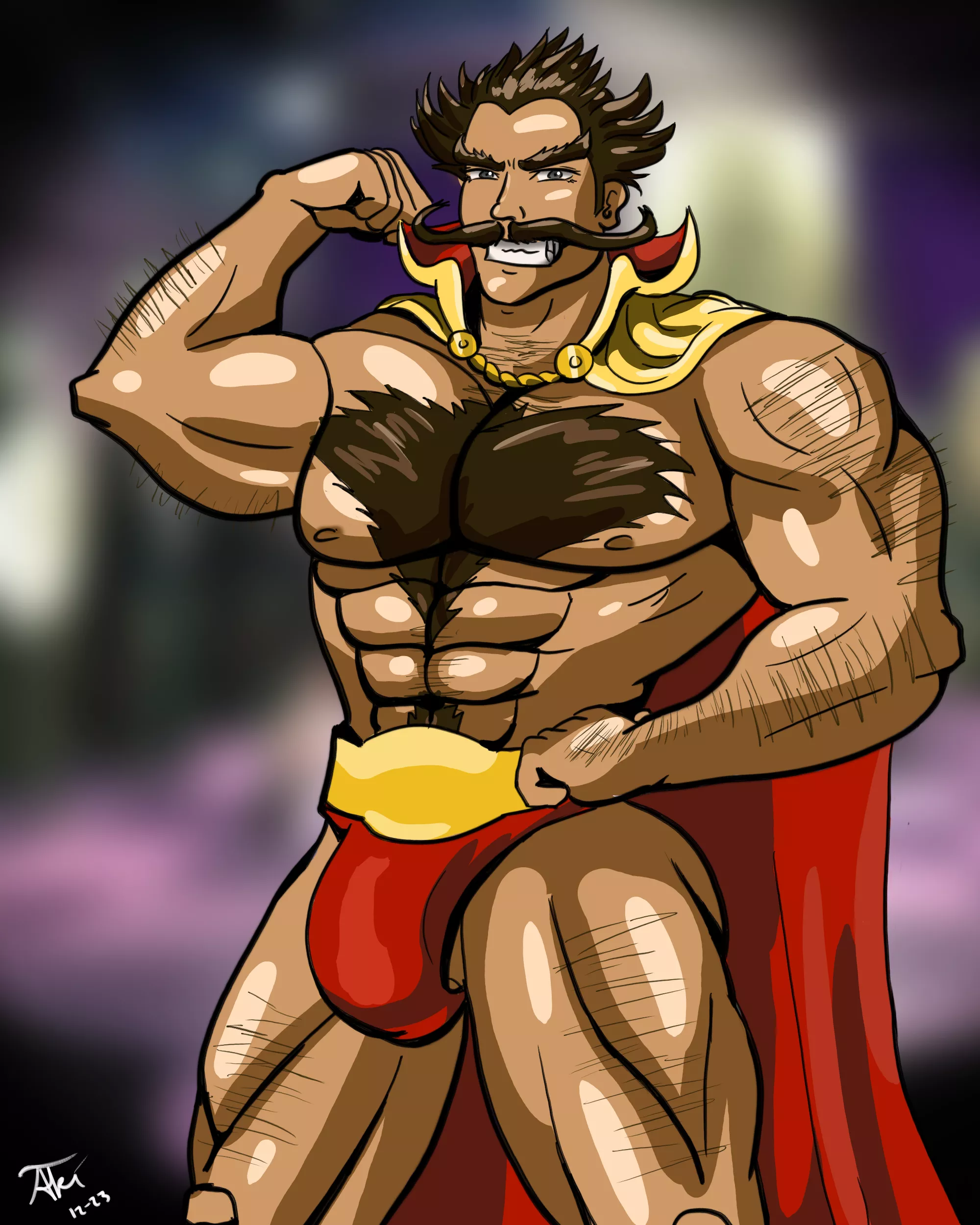 Alright heres my take on Dio. I feel like they did him so wrong hahah. (@akidoodlez)