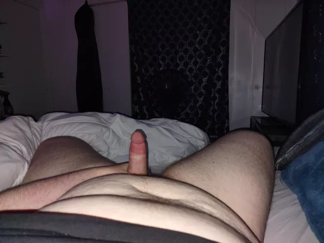 big man with a big cock ;)