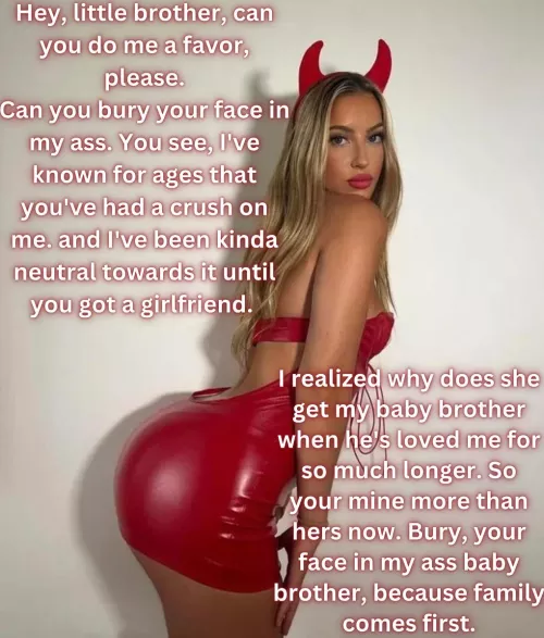 Bury that face in my tight ass