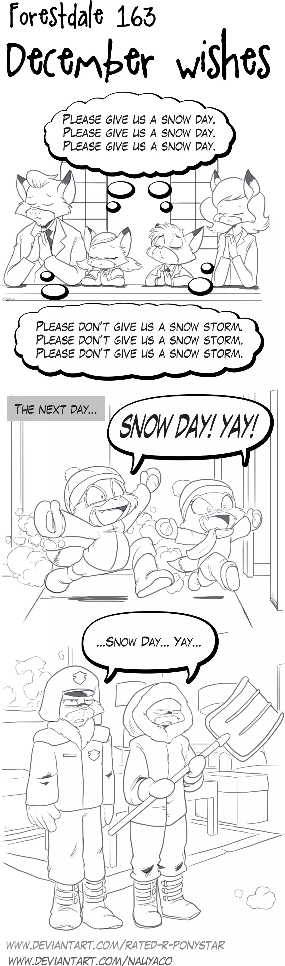 Forestdale 163: December Wishes (by Nauyaco and Talos Lives)