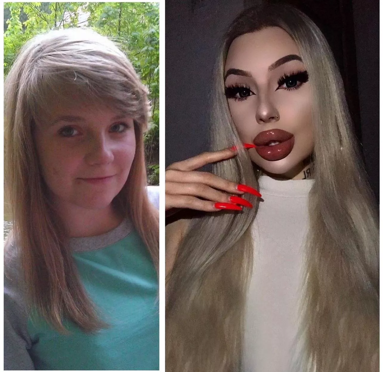 hey guys 😘 what do u think about my bimbofication?😌🩷 hey guys 😘 what do u think about my bimbofication?😌🩷