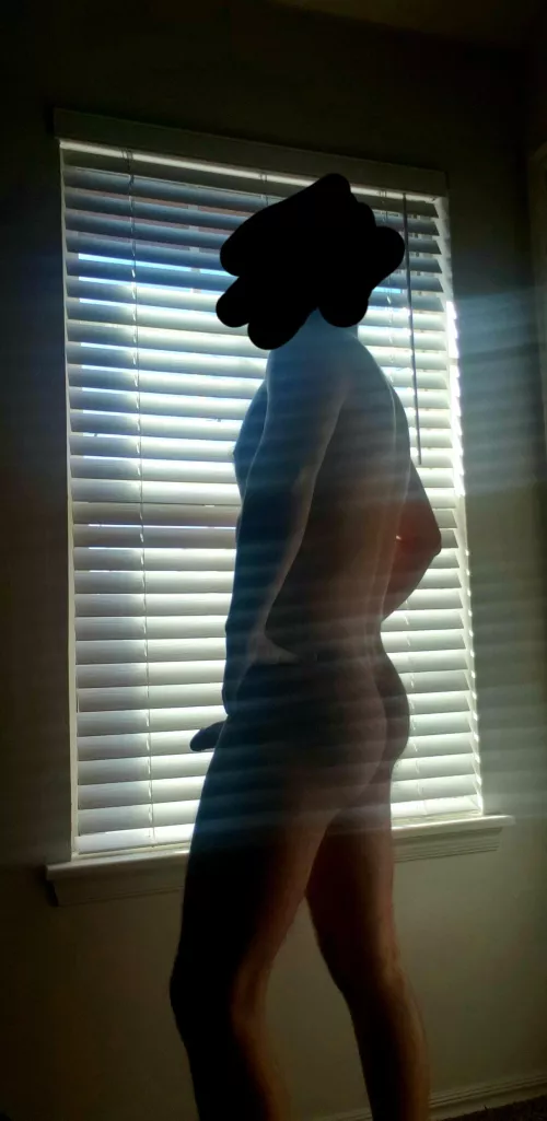 I heard natural lighting is great for photography, but I'm not sure my neighbors would understand