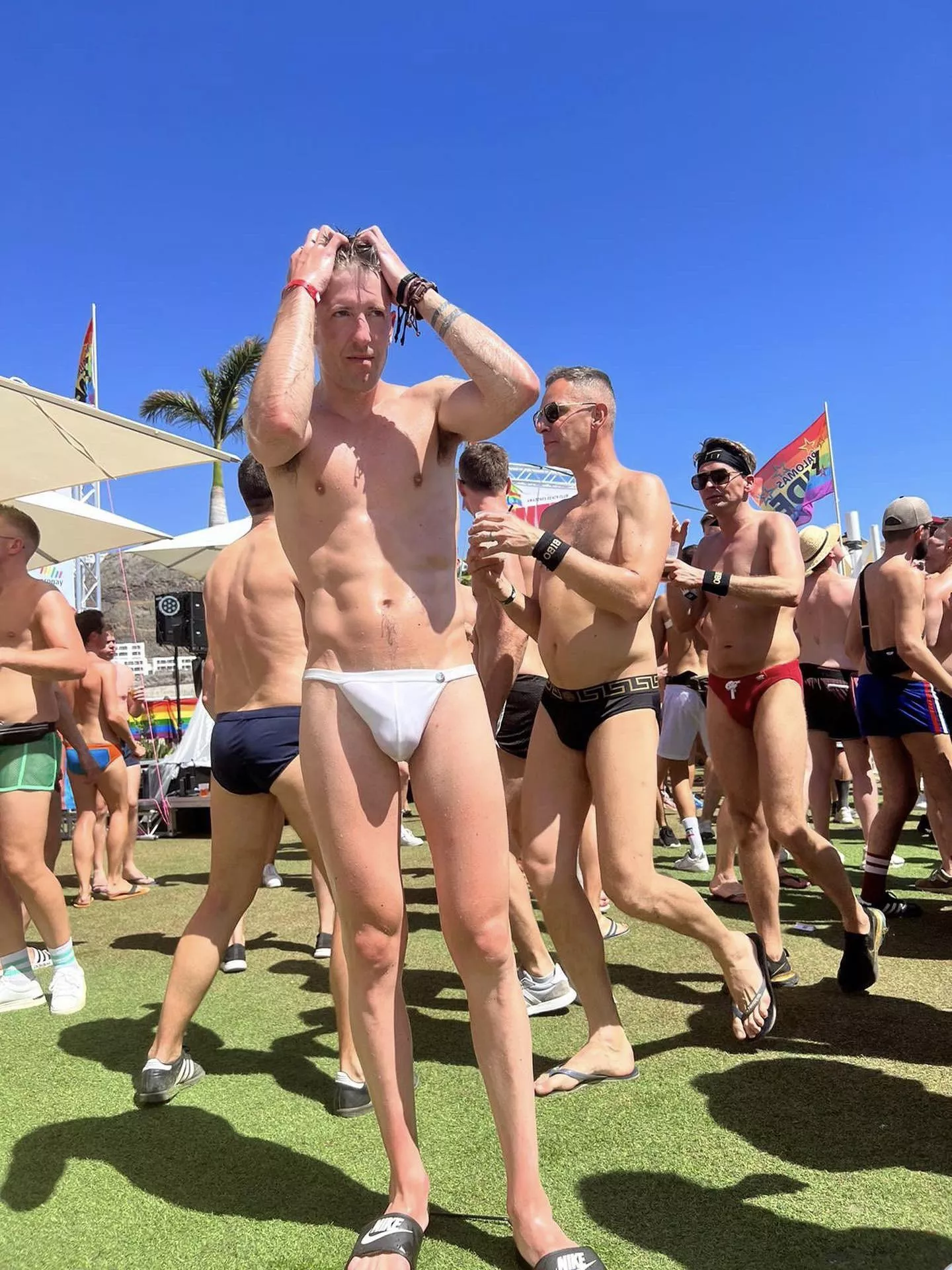 I’ll wait and see who touches me first