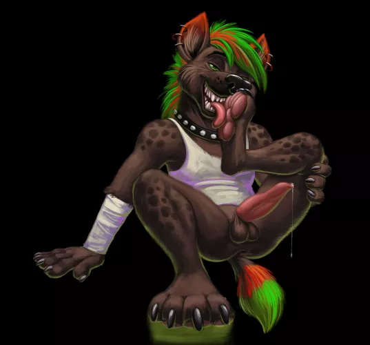 Kenny loves his paws (nikraccoon)