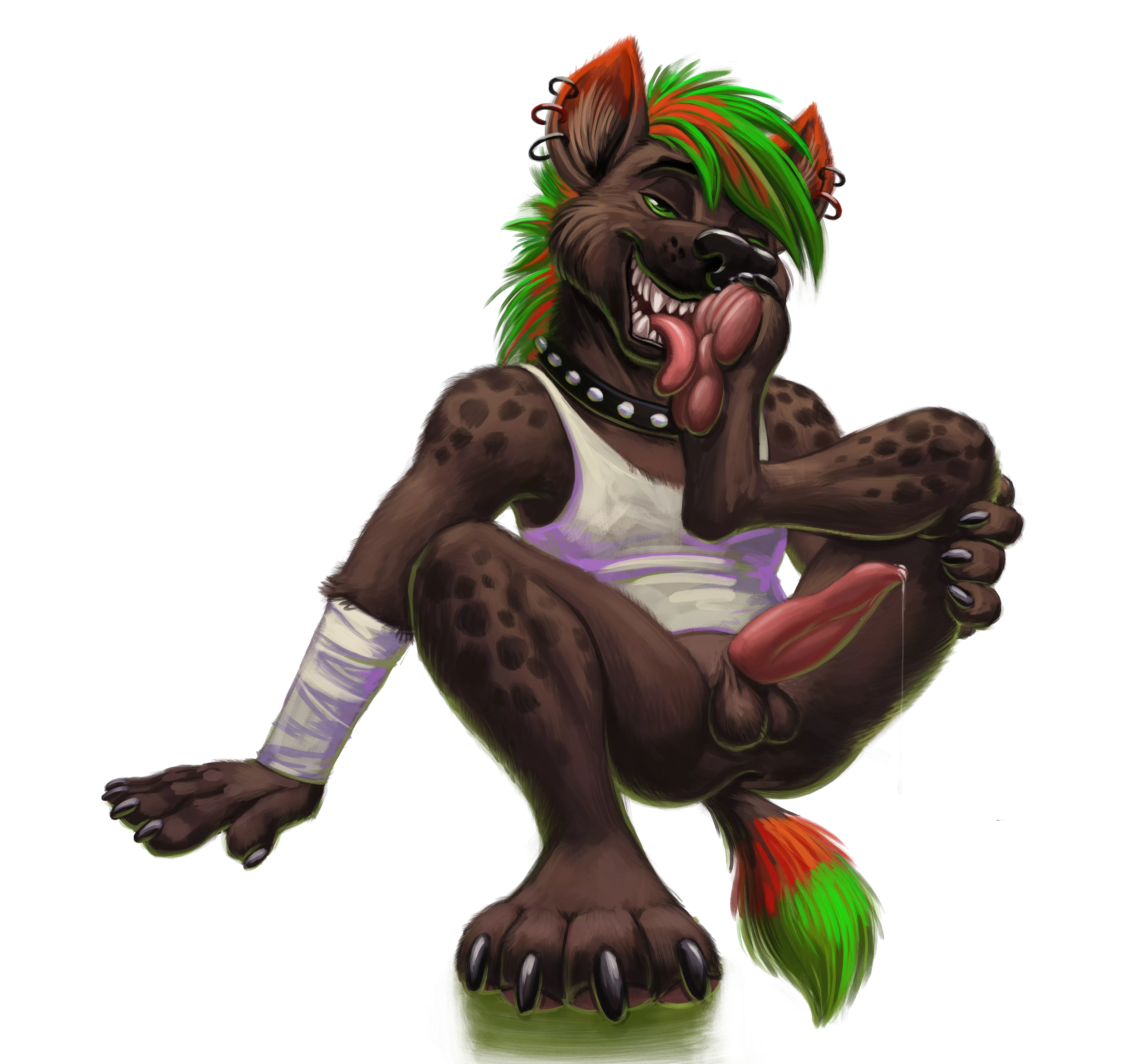 Kenny loves his paws (nikraccoon)