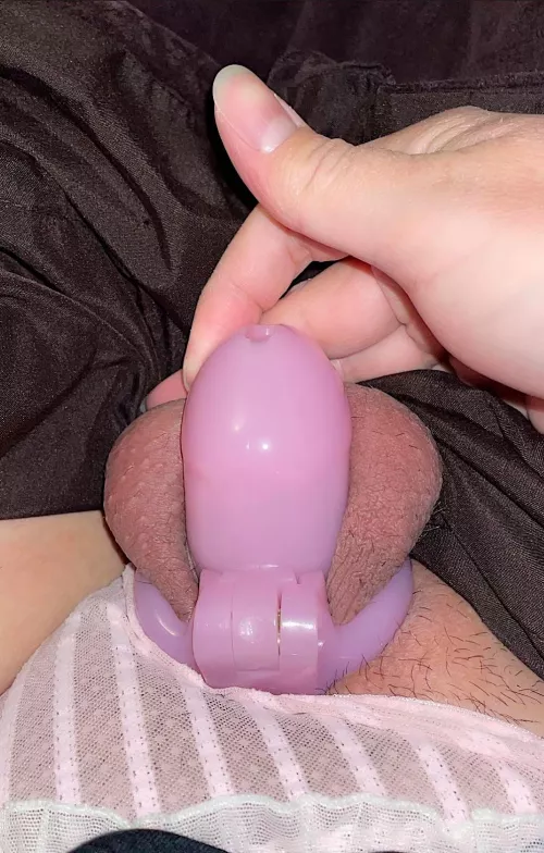 Love being a chastity slut 🔒😈