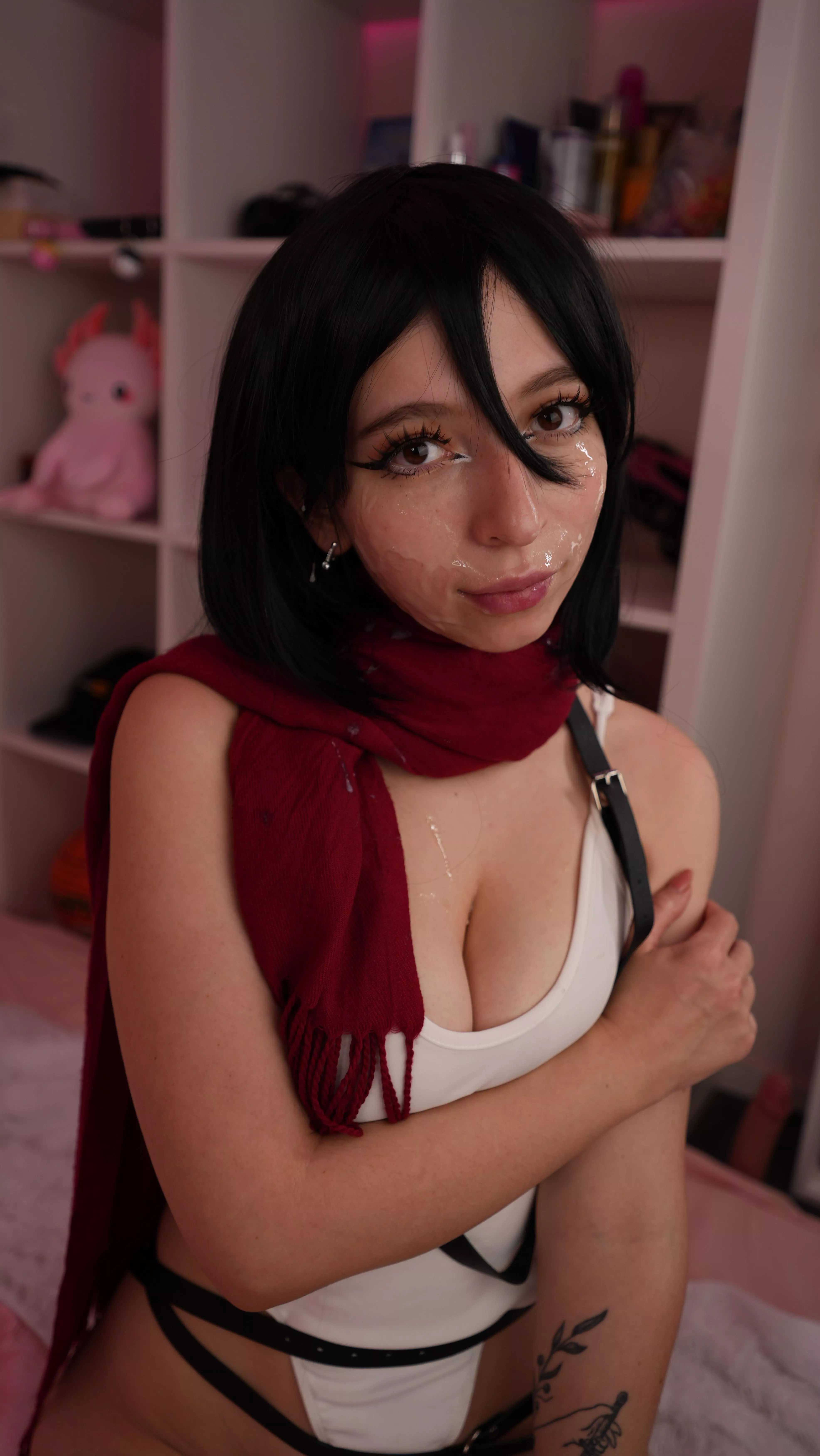 Makima's face full of cum by CyberlyCrush