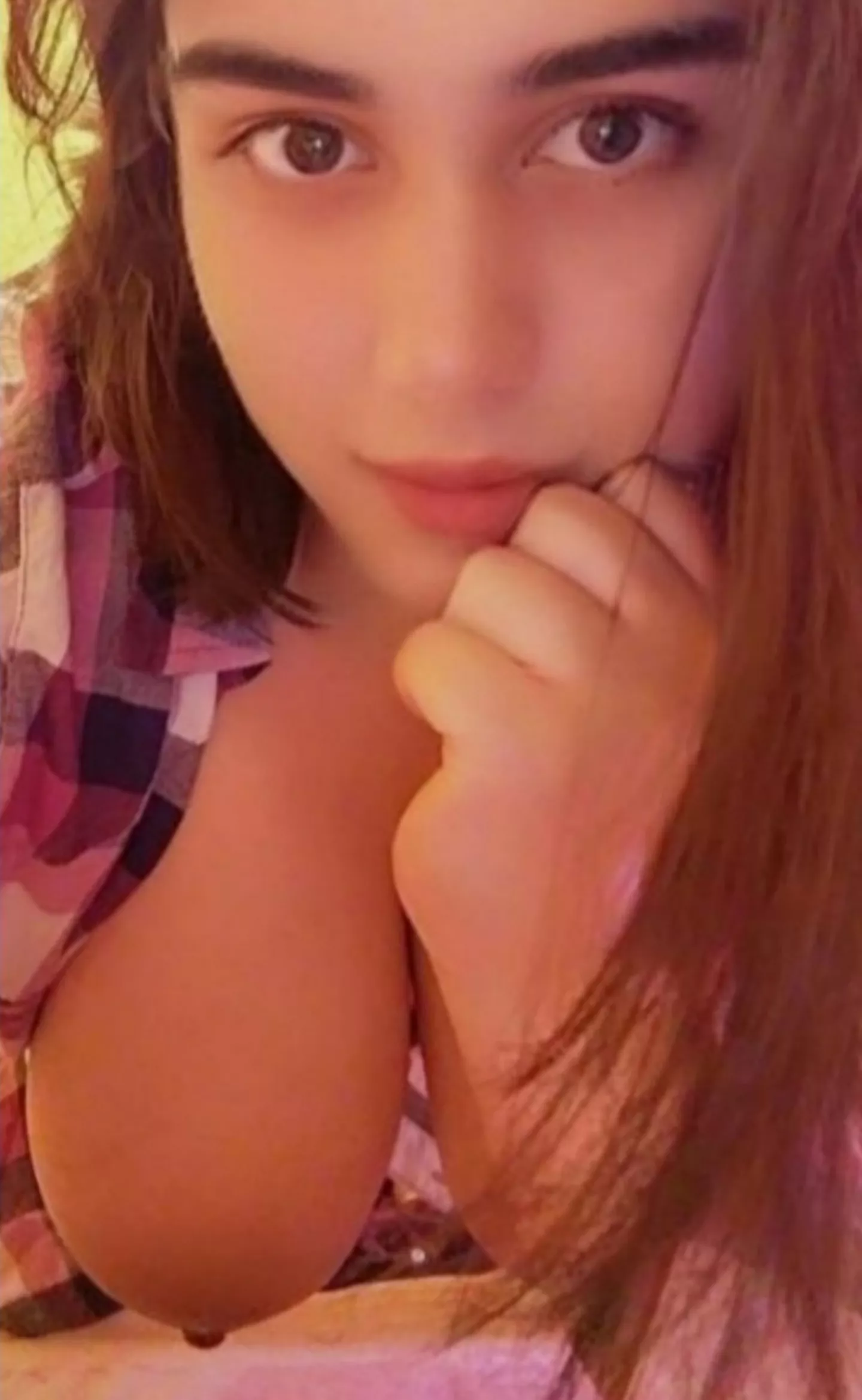 Me and my hanging tit