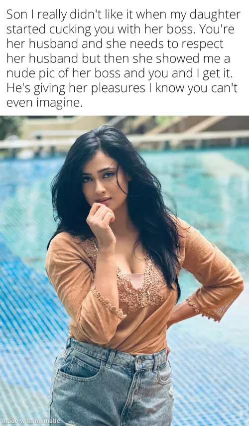 Mother in Law understands why you're a cuck