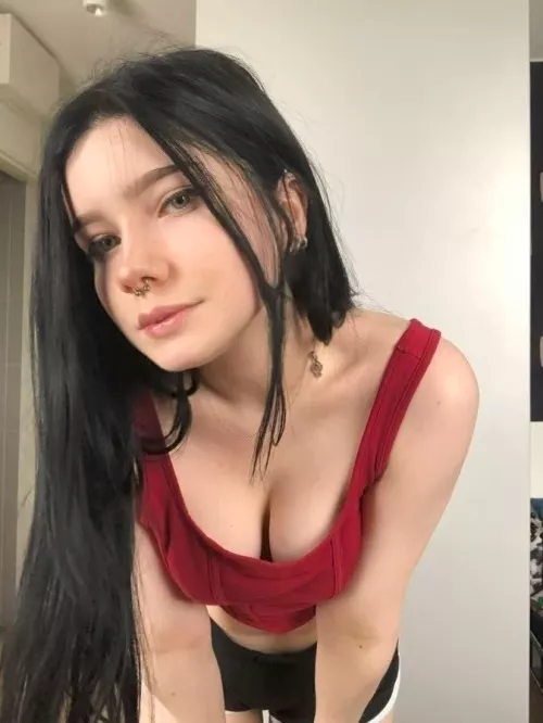 My boobs aren't very big - enough for you to look down my shirt?