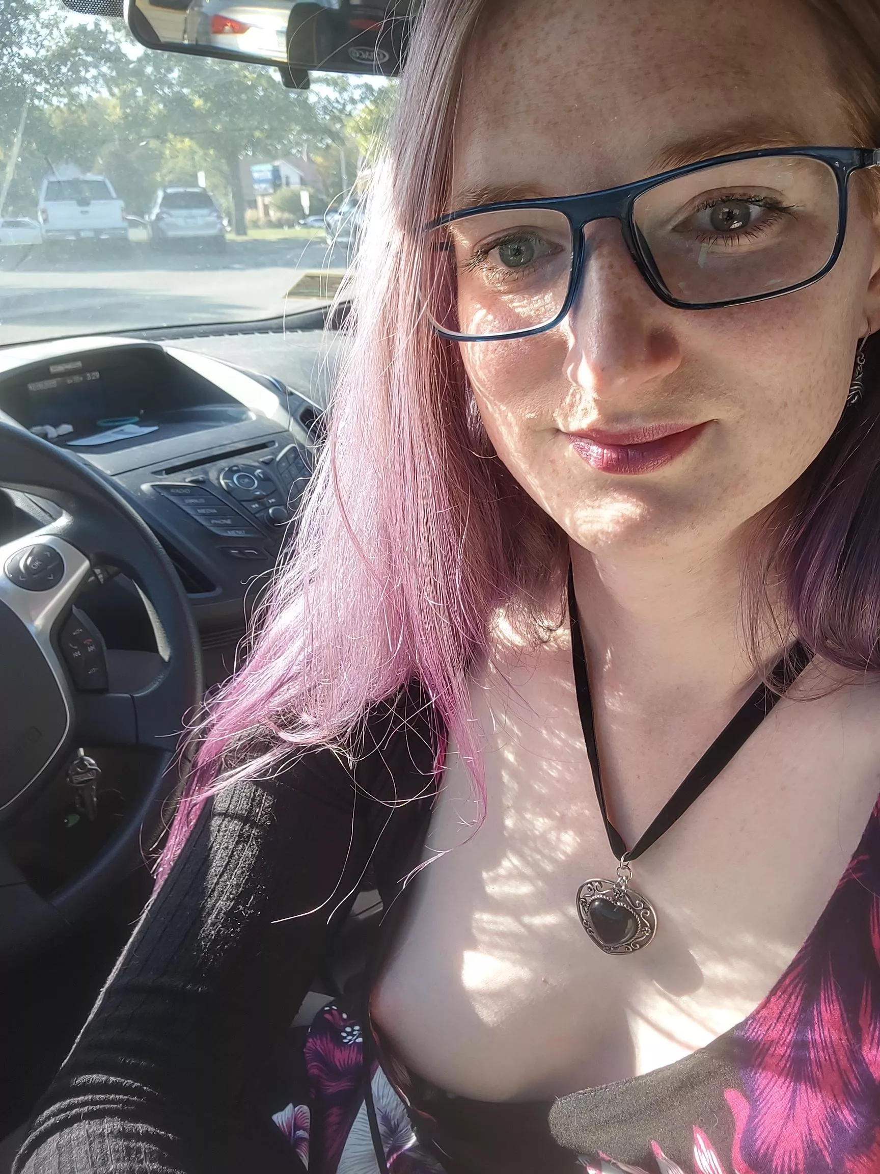 My dress was a BIT too low-cut