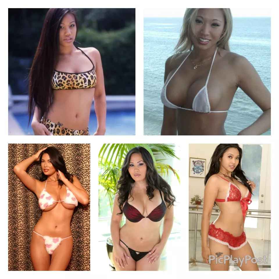 My top 5 Asian pornstars. Lucy Thai, Miko Lee, Tera Patrick, Jessica Bangkok, and Mika Tan