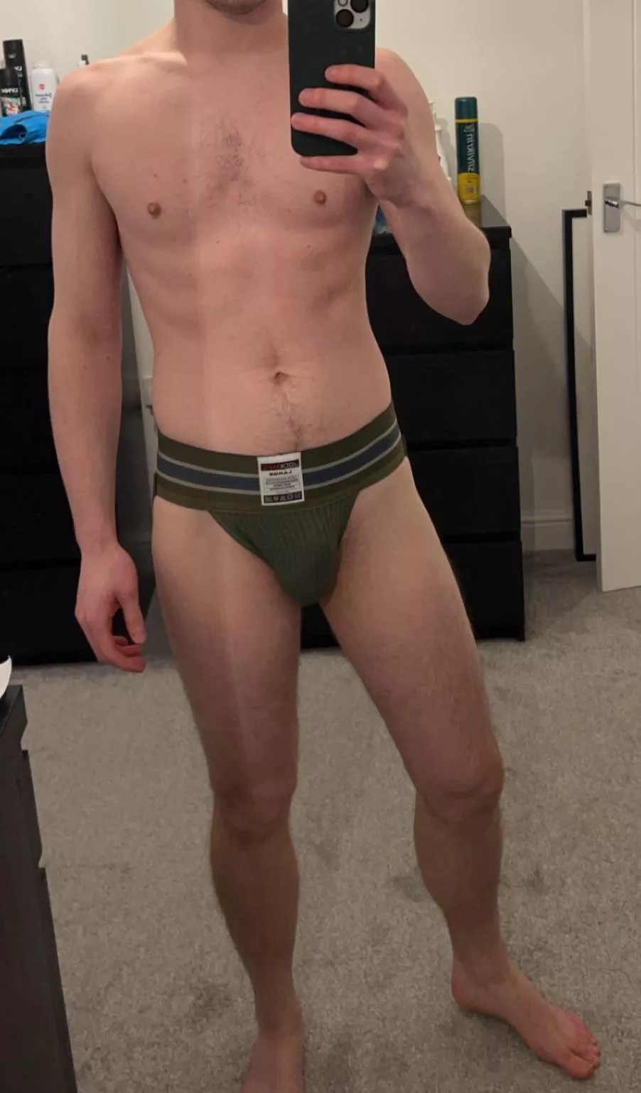 New jock arrived, so thought it only fair to try it out 😝